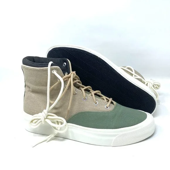 💖MEGA SALE💖Converse Men 169640C SKID GRIP HI Safari Biscotti Green  Sneaker - Picture 4 of 8